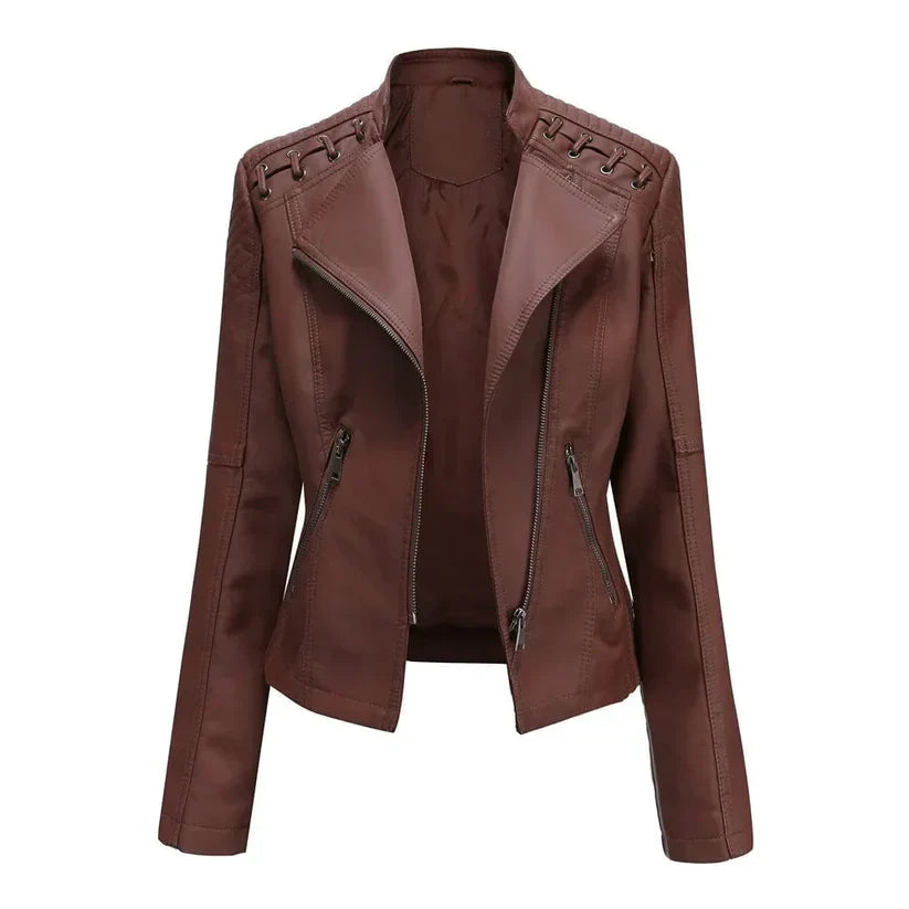 Sofie – Alltagstaugliche Lederjacke mit Stil
