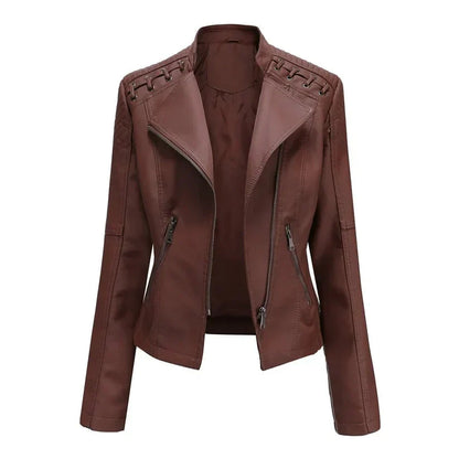 Sofie – Alltagstaugliche Lederjacke mit Stil