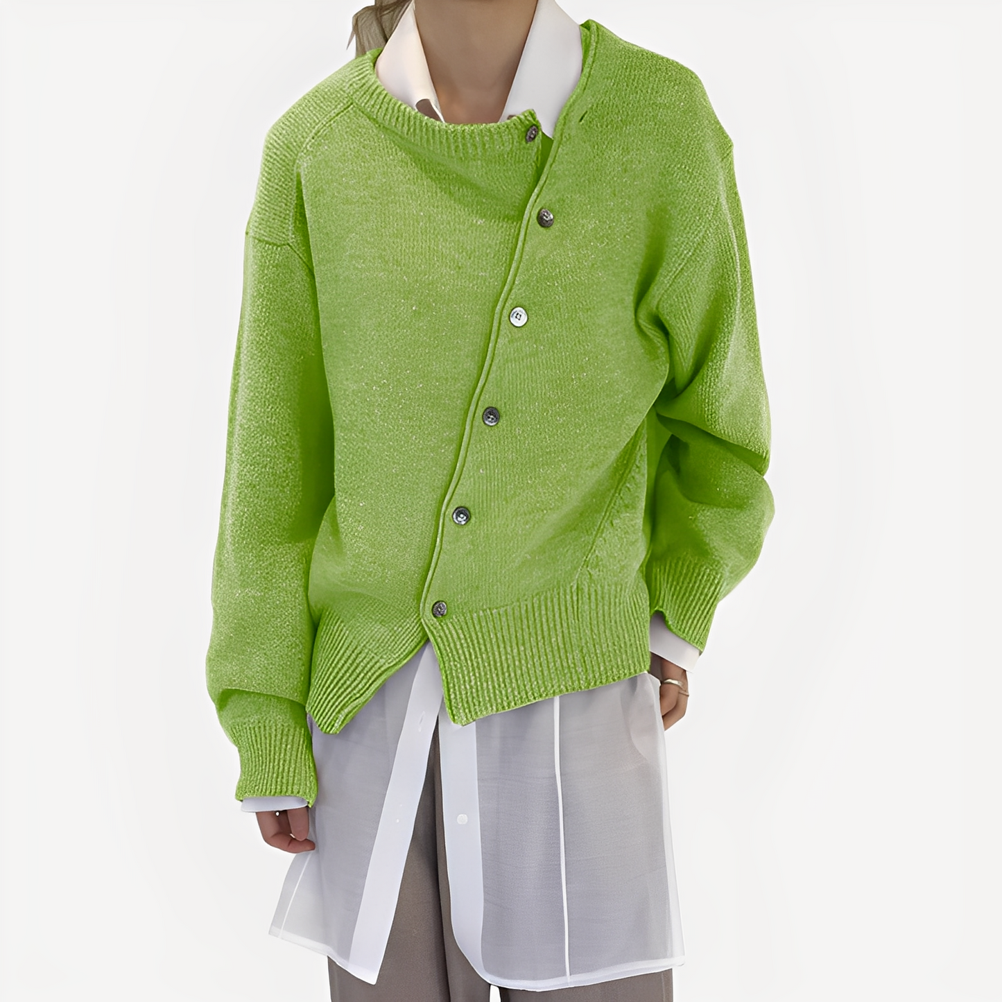 Susanne - Elegante und bequeme Überzieh-Strickjacke