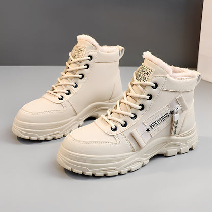 Jazmine - Moderne Damen-Plüschstiefel