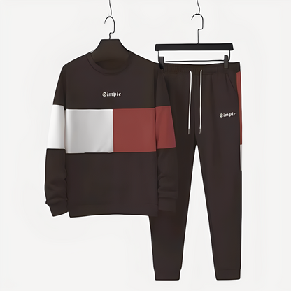 Charlton - Elegantes Sportset für Herren mit Farbblock-Design