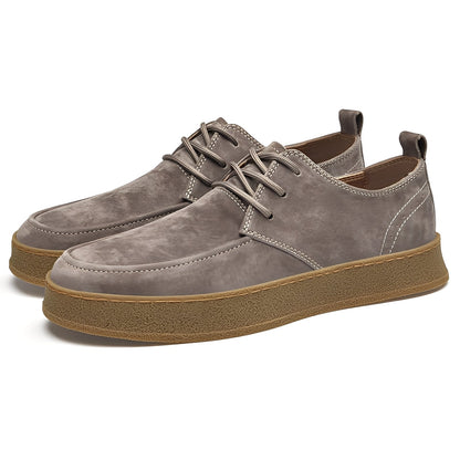 Sylvan - Schicke flache Herrenschuhe aus Wildleder