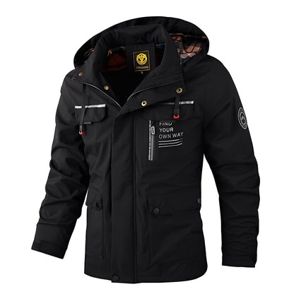 Fredrick - Wasserdichte, dicke Outdoor-Jacke für Männer