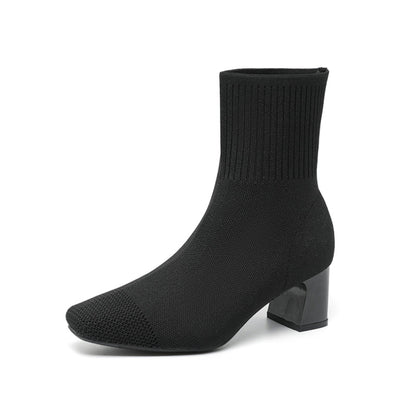 Elisha - Komfortable, warme Damenstiefel mit Absatz