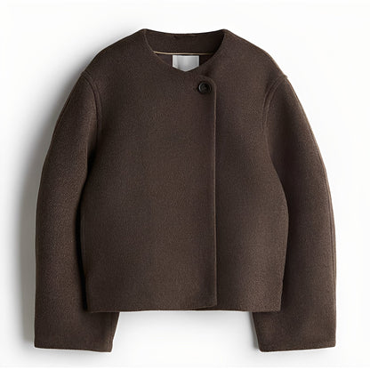Beatrice - Eleganter Wollkurzmantel für Damen