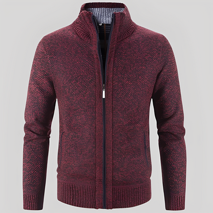 Kelvin - Einfache Herrenjacke mit Reißverschluss