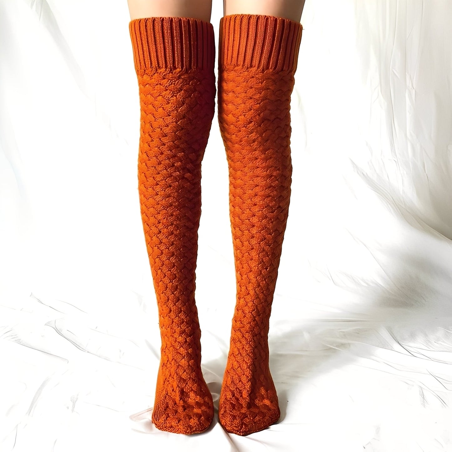 Madeline - Warme Overknee-Socken für Frauen