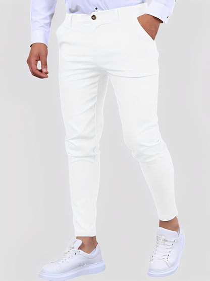 Shelton - Angenehme, dehnbare Herrenhose mit schlanker Passform
