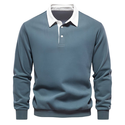 Sonnie - Komfortables Herren-Langarm-Poloshirt