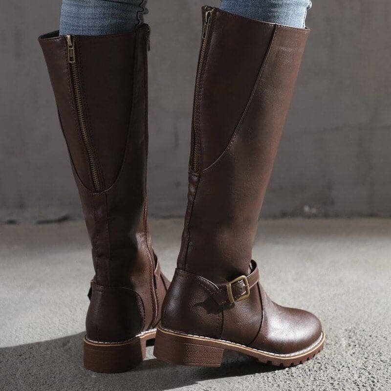 Marly - Bequeme Damenstiefeletten mit Zierschnalle
