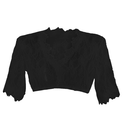 Bonnie - Modische Oktoberfest-Dirndlbluse aus Netzgewebe für Damen