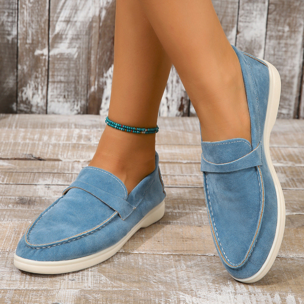 Yasmine - Klassische Damen-Wildleder-Schuhe