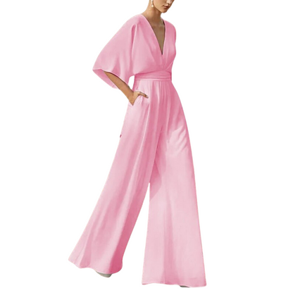 Melanie - Entspannter Jumpsuit mit weitem Bein