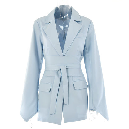 Malvina - Damenjacke mit Gürtel