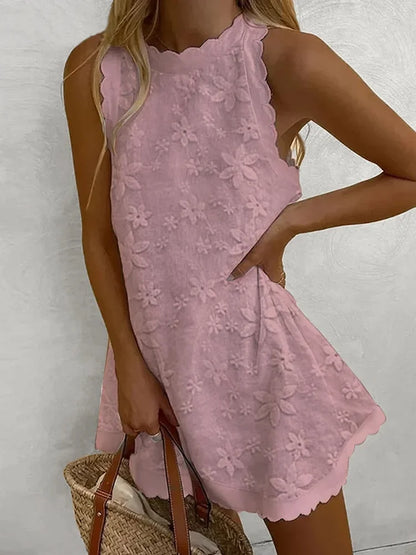 Channie - Midi-Spitzenkleid Sommer Brise