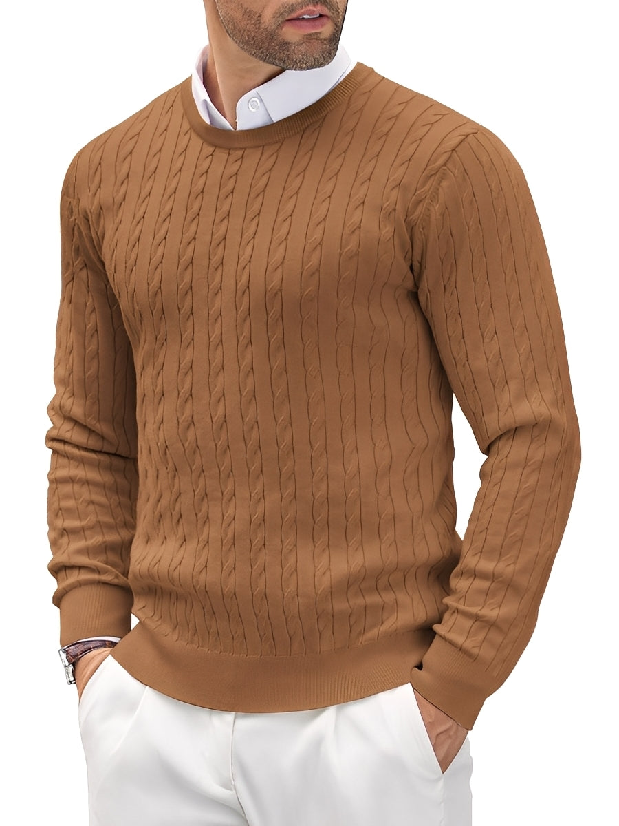 Romilly - Bequemer, eng geschnittener Männerpullover