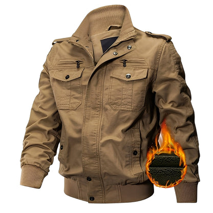 Gary - Stylische Herren-Fleecejacke mit Taschen