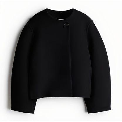 Beatrice - Eleganter Wollkurzmantel für Damen