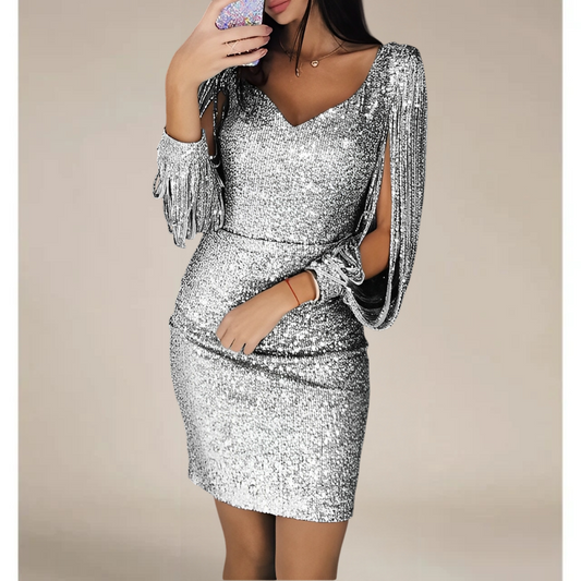 Anika – Glitzerndes Abendkleid