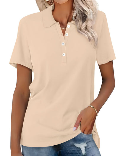 Stella - Bequemes Slim-Fit-Poloshirt für Damen