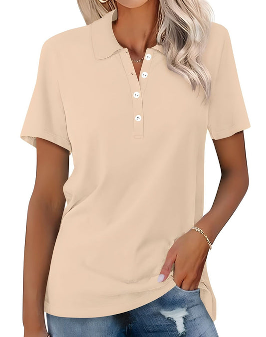 Stella - Bequemes Slim-Fit-Poloshirt für Damen