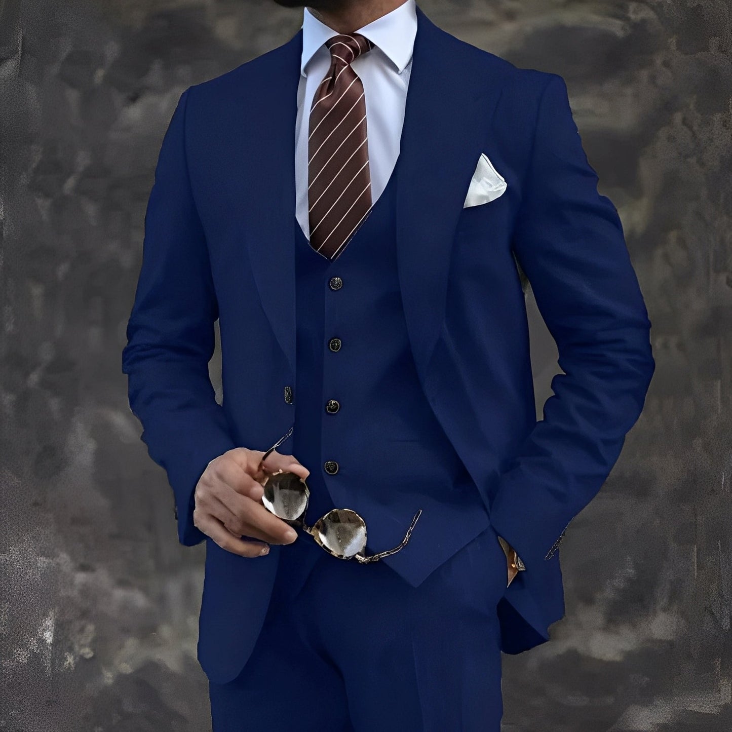 Cordell - Eleganter, formeller Dreiteiler für Herren