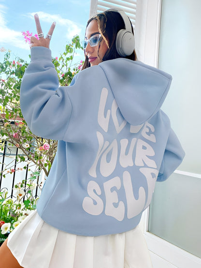 Marian - Modischer Hoodie mit auffälligem Muster für Damen
