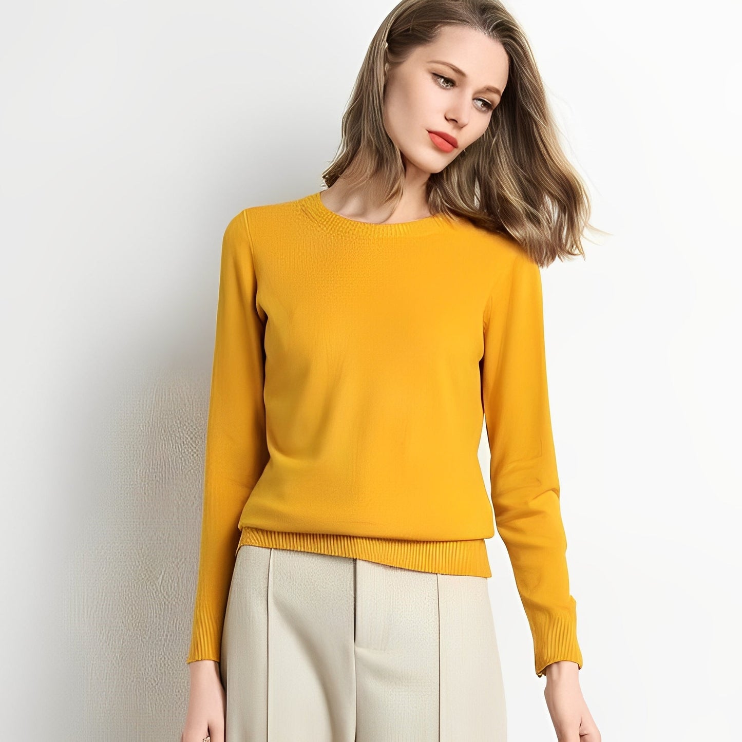Carmella - Bequemer und weicher Damen-Strickpullover