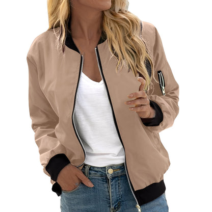 Shirlee - Komfortable Damen-Bomberjacke im klassischen Retro-Design