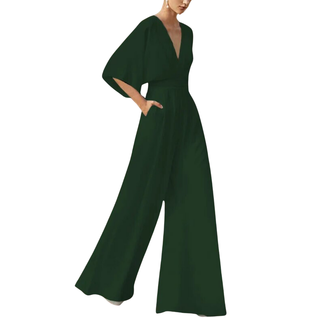 Melanie - Entspannter Jumpsuit mit weitem Bein