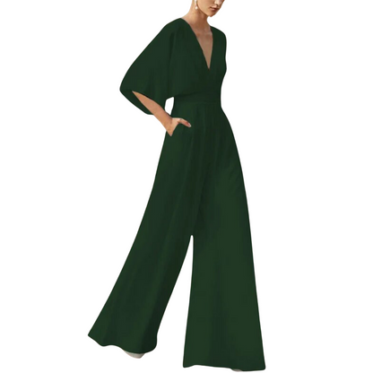 Melanie - Entspannter Jumpsuit mit weitem Bein