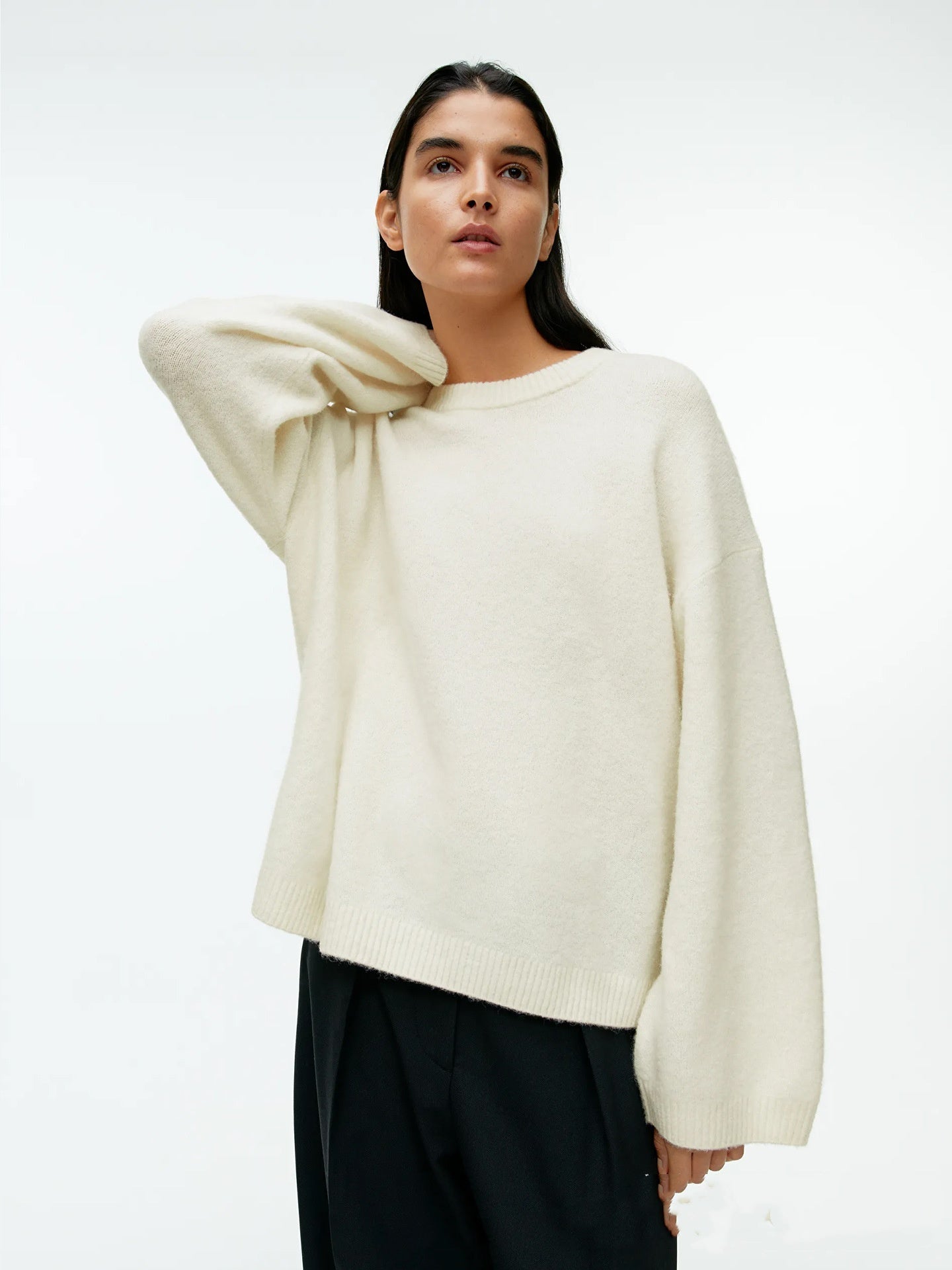 Caelie - Bequemer, dicker Kaschmirpullover für Damen
