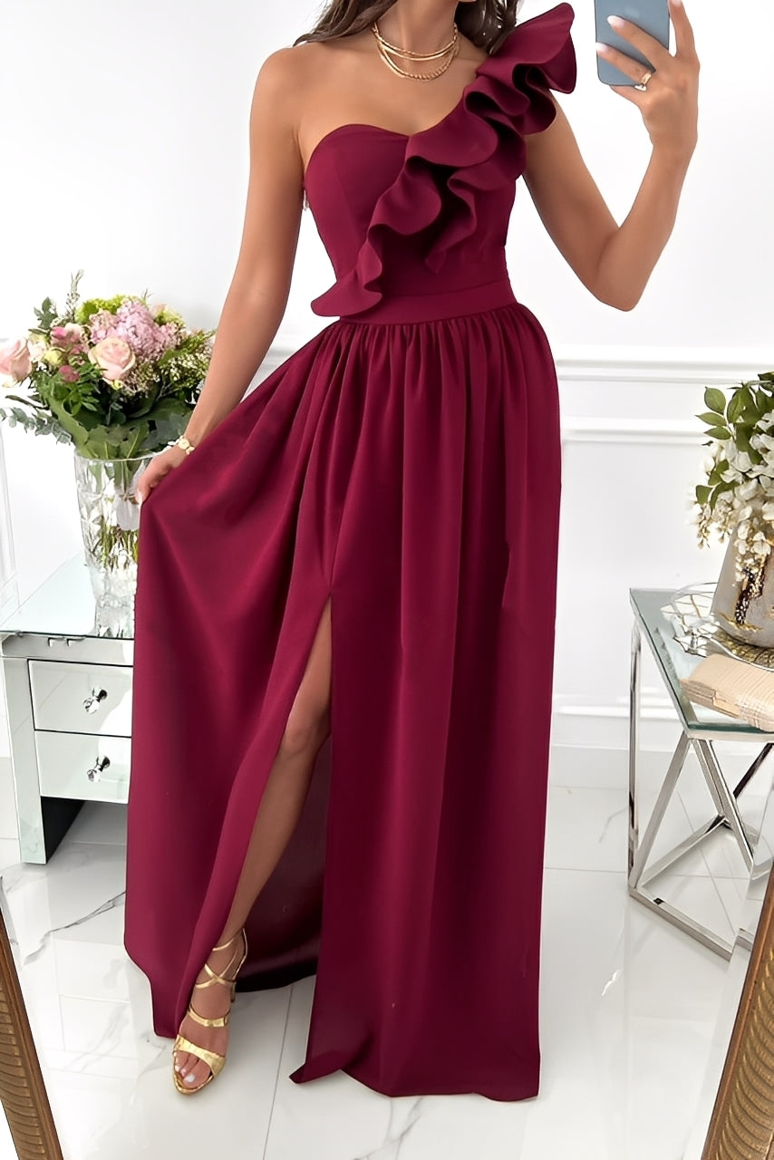 Tahlia - Stylisches Off-Shoulder-Kleid für Frauen mit Volants