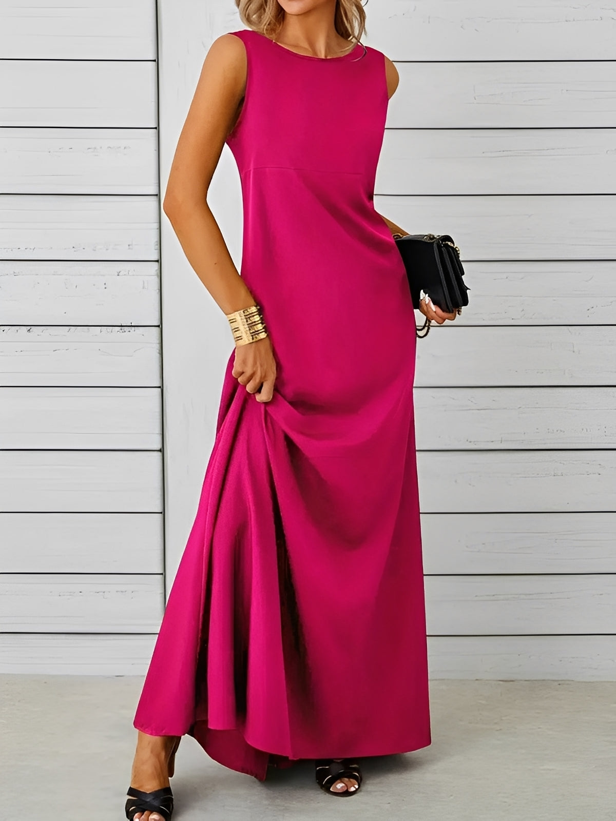 Saranna - Schickes langes Frauenkleid