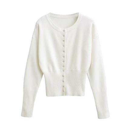 Reverie - Elegantes, kurzes Damen-Stricktop