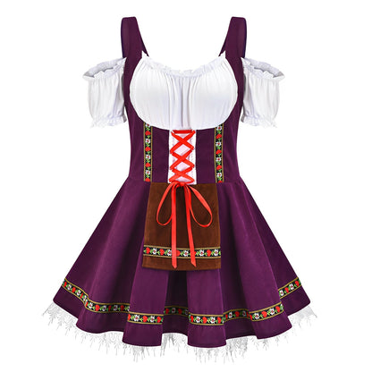 Adella - Schickes kurzes Oktoberfest-Dirndl für Damen