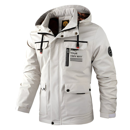 Fredrick - Wasserdichte, dicke Outdoor-Jacke für Männer