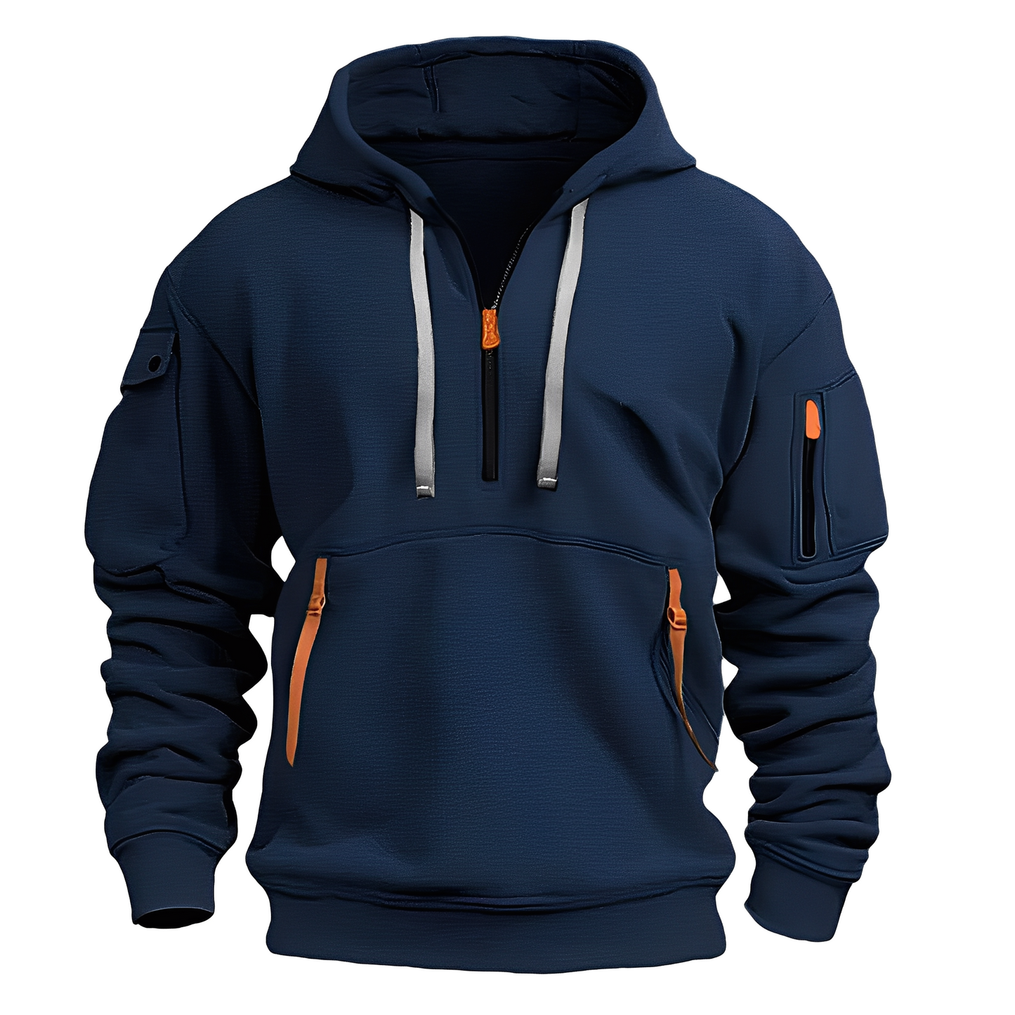 Cornell - Angenehmer, lässiger Herren-Hoodie mit Zipper