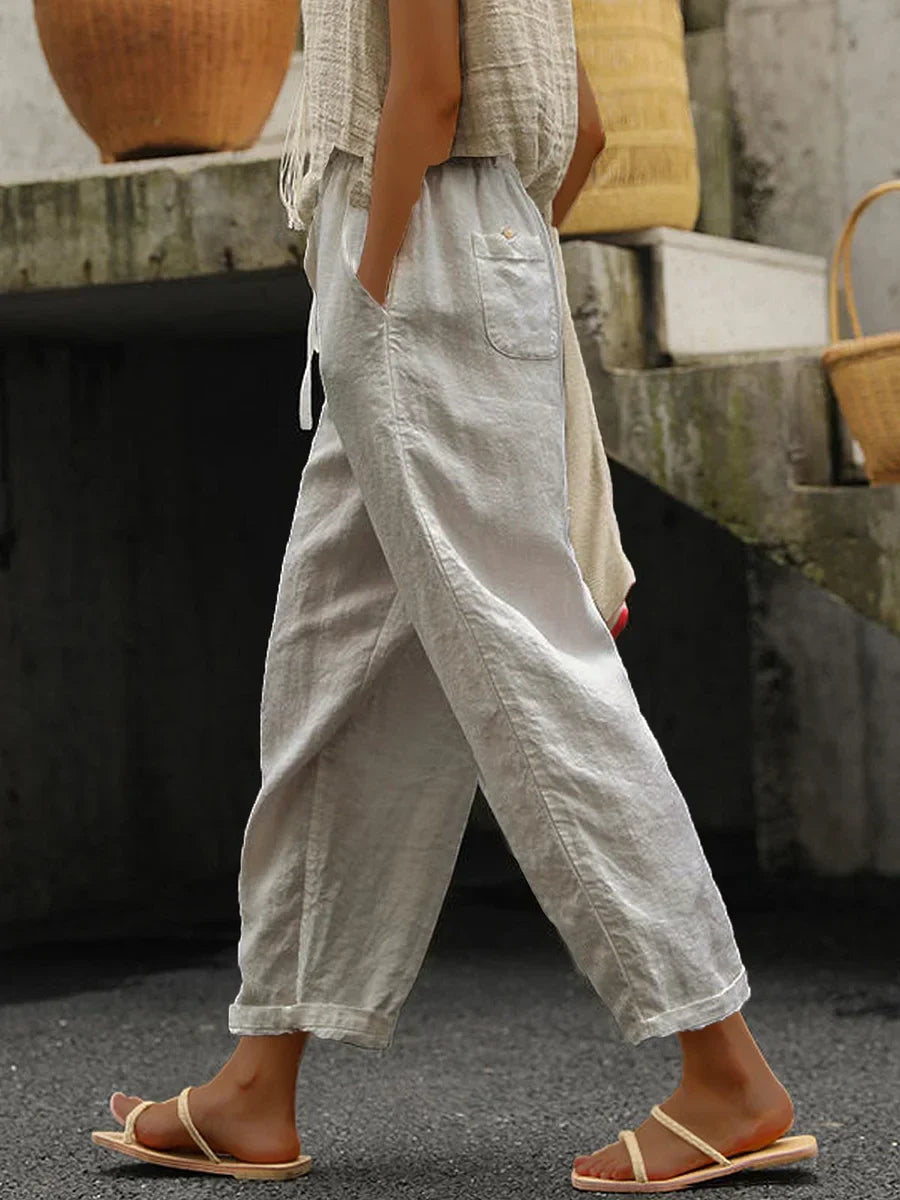 Maria - Schicke Damenhose aus 100% Baumwolle