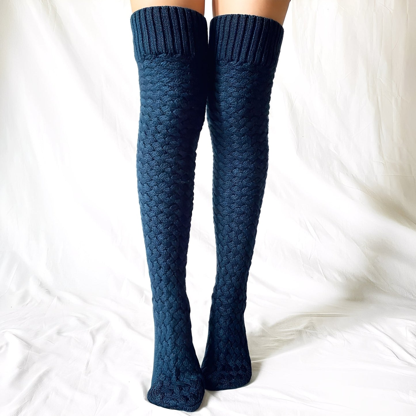 Madeline - Warme Overknee-Socken für Frauen