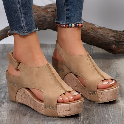 Averie - Trendige Damensandalen mit dicker Sohle