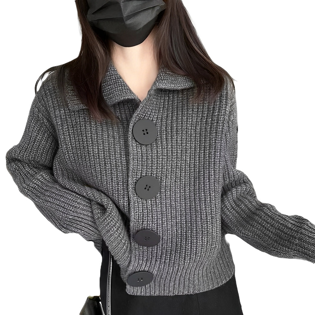 Alexus - Lässiger Damen-Cardigan mit Knöpfen