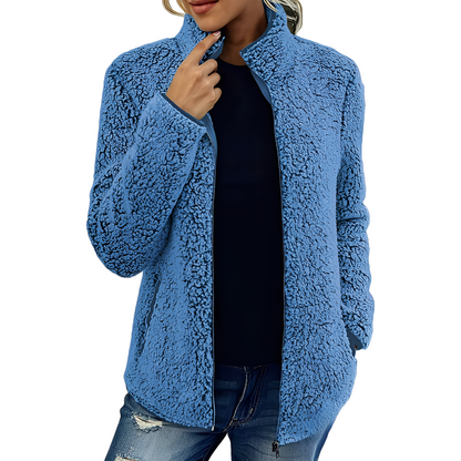 Larissa - Stilvolle, warme Damen-Fleecejacke