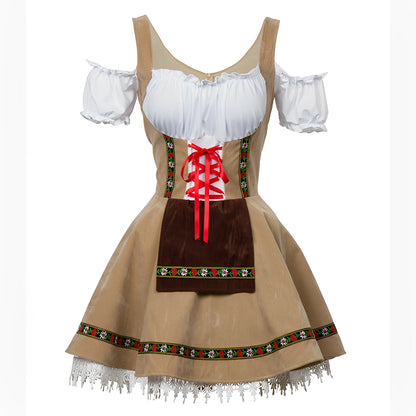 Adella - Schickes kurzes Oktoberfest-Dirndl für Damen