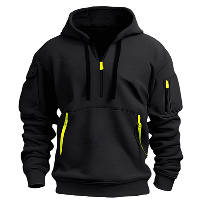 Cornell - Angenehmer, lässiger Herren-Hoodie mit Zipper
