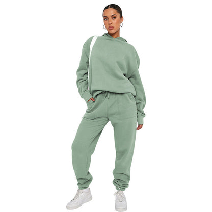 Minerva - Bequemes Hoodie-Trainingsanzug-Set für Damen