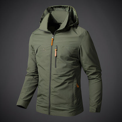 Finnegan - Komfortable Herrenjacke für draußen mit Kapuze