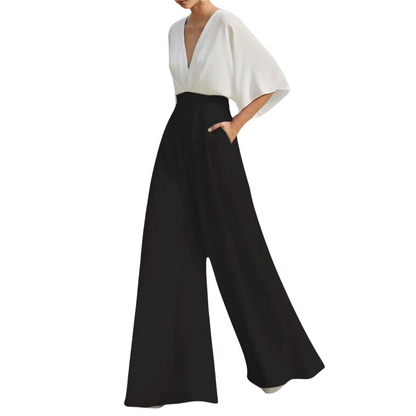 Melanie - Entspannter Jumpsuit mit weitem Bein