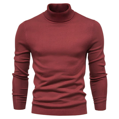 Jonah - Schlichter Herren-Rollkragenpullover