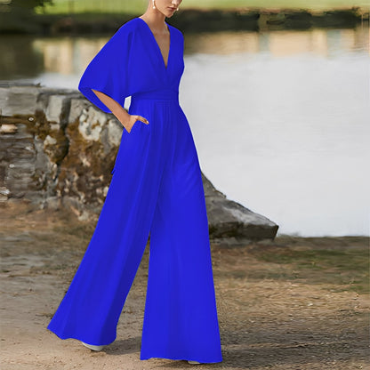 Carmella - Bequemer Damen-Jumpsuit mit hohem Bund